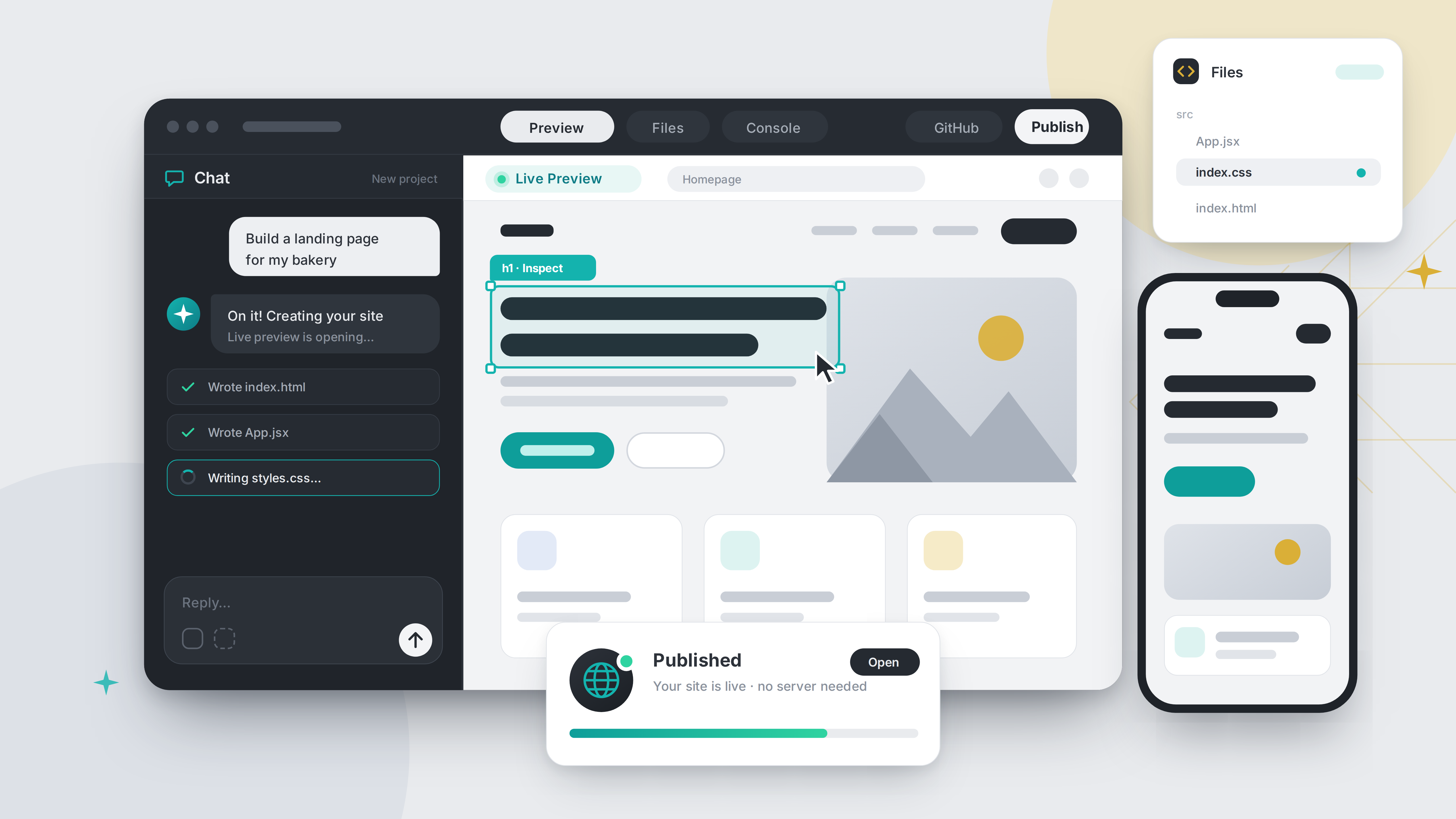 پلتفرم توسعه وب‌اپلیکیشن هوش عامل